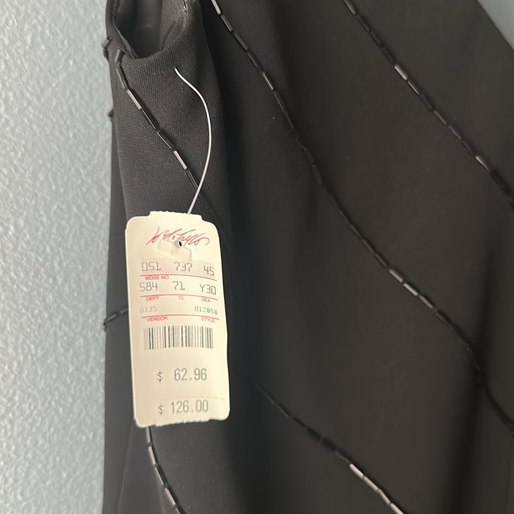 🖤 NWT Jones New York Black Sleeveless Top size 10 beading new with tags - Picture 4 of 12